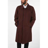 Paltoane CORNELIANI Mini Check Cartesio Hidden Closure Coat