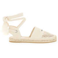 Pantofi fara toc Granville Espadrilles With Mesh Embroidered Laces Femei