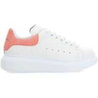 Sneakers Oversize Leather Sneakers In White Femei
