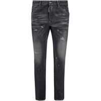 Blugi slim fit Dark Grey Slim Jeans Barbati