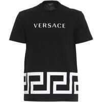 Tricouri Versace Greca T-Shirt In Black