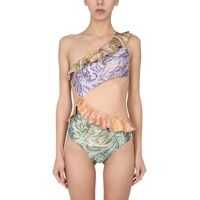 Costume de baie intregi One Piece Cut Out Swimsuit Femei