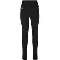 Colanti Black Knitted Leggings Femei