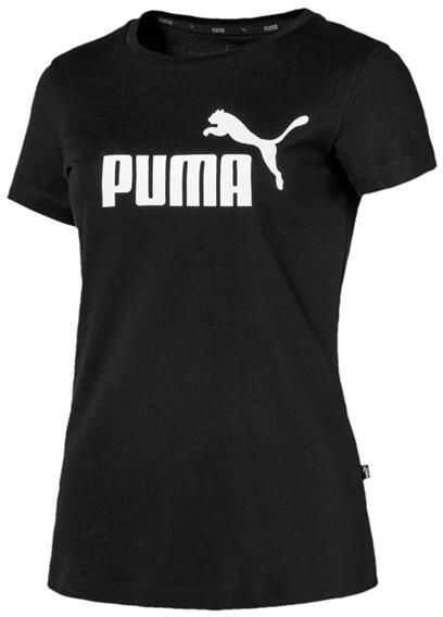 PUMA Ess Logo Tee* Black