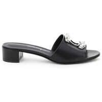 Saboti Salvatore Ferragamo Henri Crystal Mules
