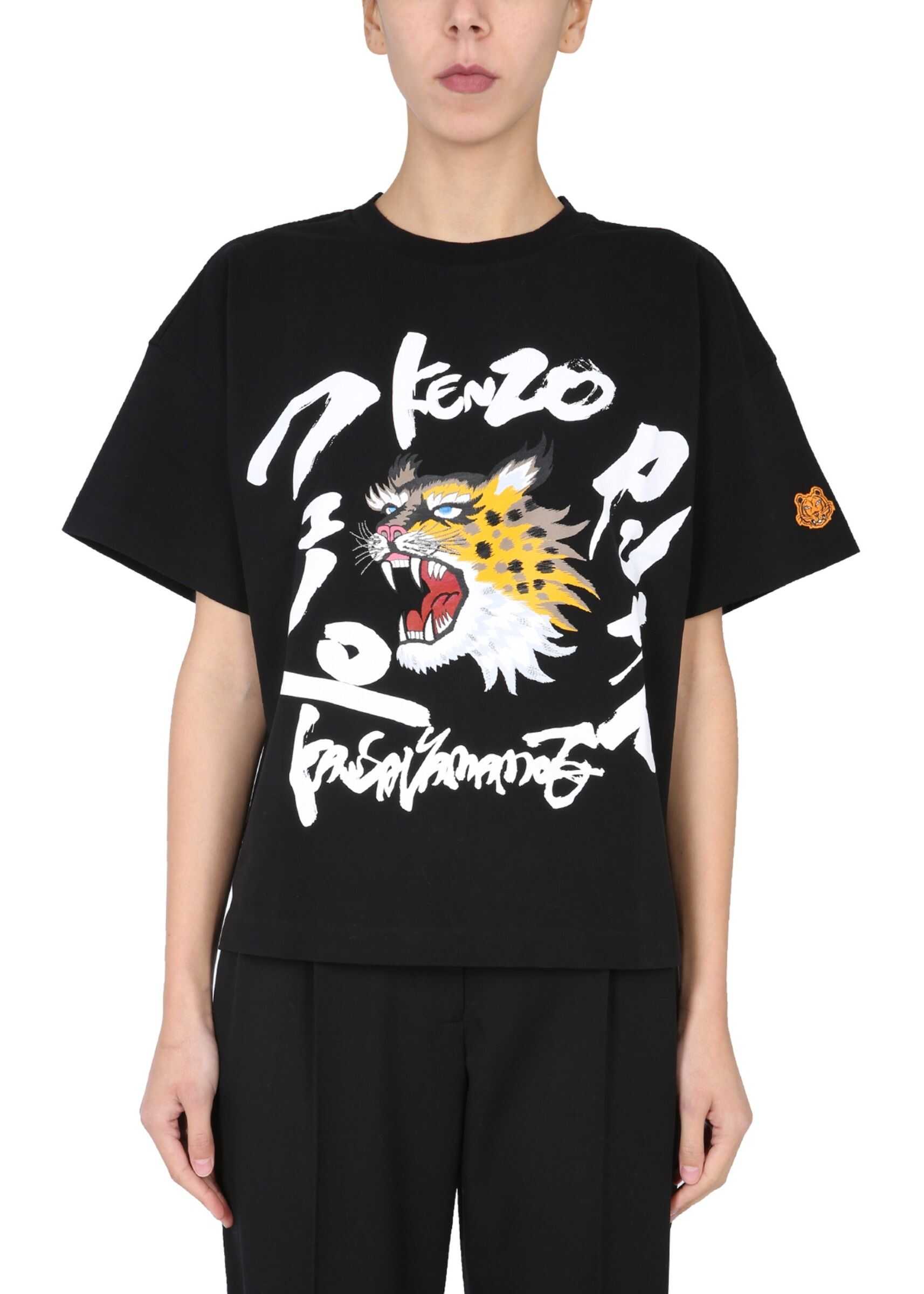 Kenzo Crew Neck T-Shirt BLACK