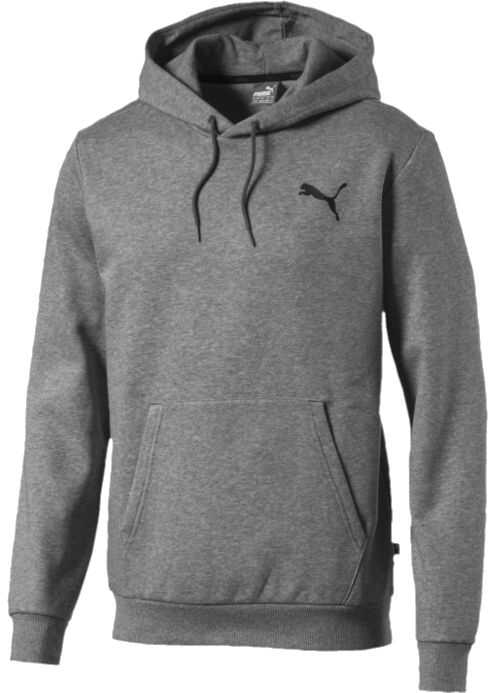 PUMA ESS Hoody FL Small Logo Grey