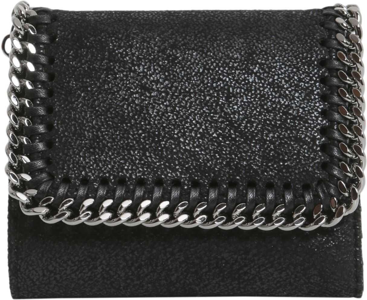 Stella McCartney Small Falabella Wallet 431000_W91321000 BLACK