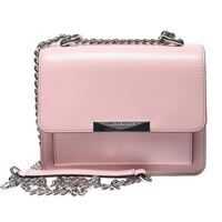 Genti tip postas Jade Shoulder Bag In Pink Femei