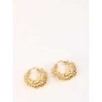 Cercei Spiral Hoop Earrings Femei