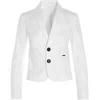 Sacouri office Blazer In White Femei