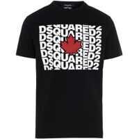 Tricouri T-Shirt With Print In Black Barbati