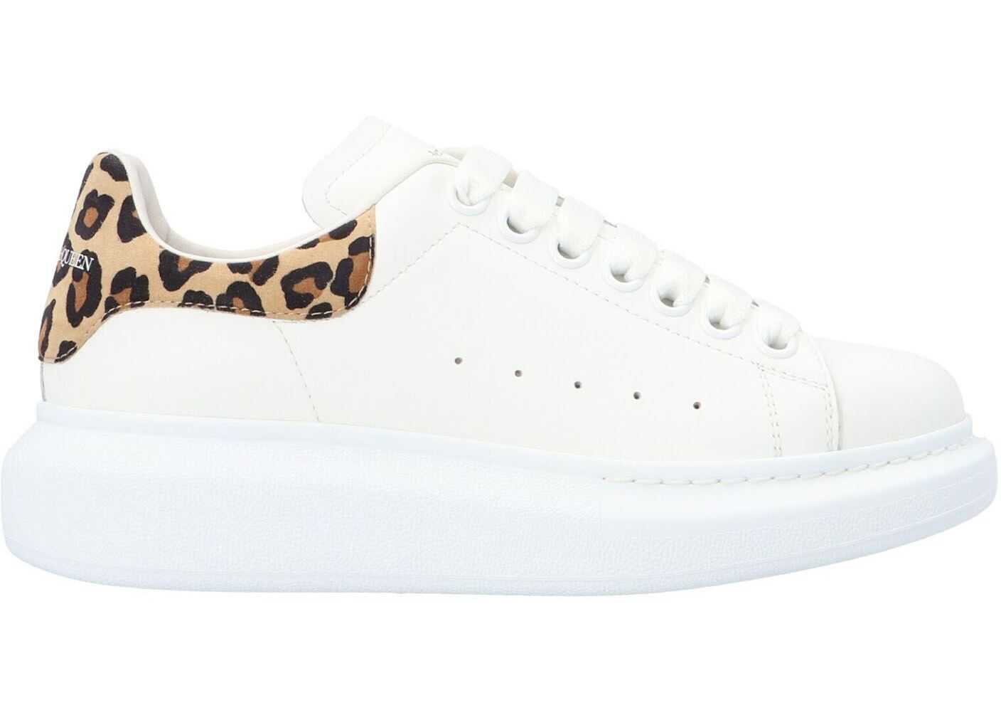 Alexander McQueen Oversize Sneakers In White White