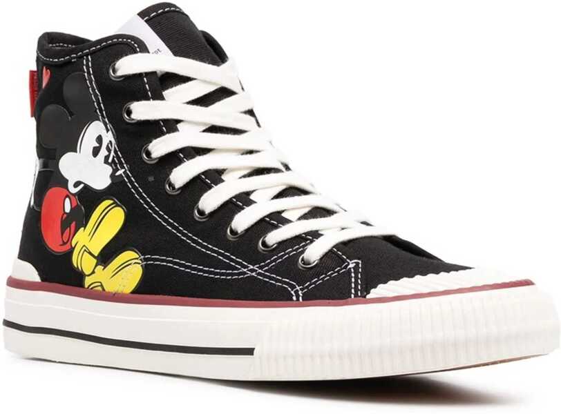 Tenisi MOACONCEPT High-Top Master Collector Sneakers BLACK Femei (BM 8124466) 2