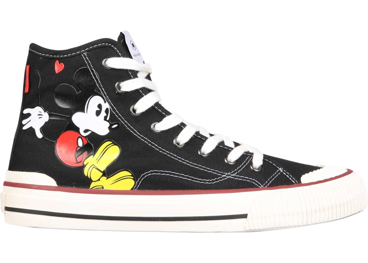 MOACONCEPT High-Top "Master Collector" Sneakers BLACK