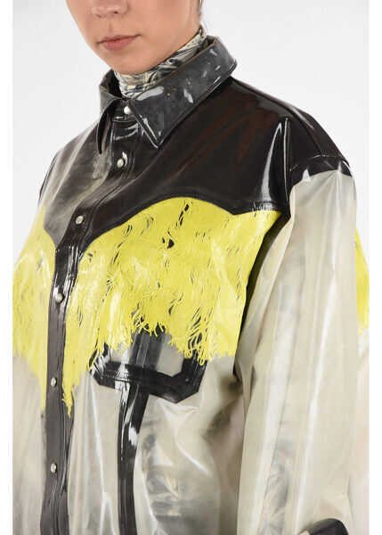 Camasi casual Maison Margiela Mm0 Lacquer Over White Femei (BM 8125072) 3