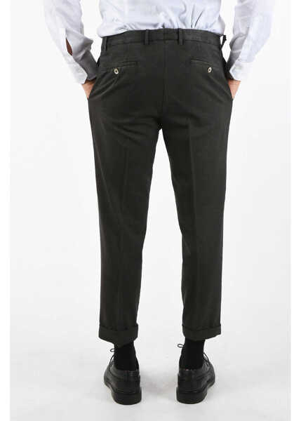 Pantaloni casual CORNELIANI Wool Chinos Gray Barbati (BM 8126230) 2