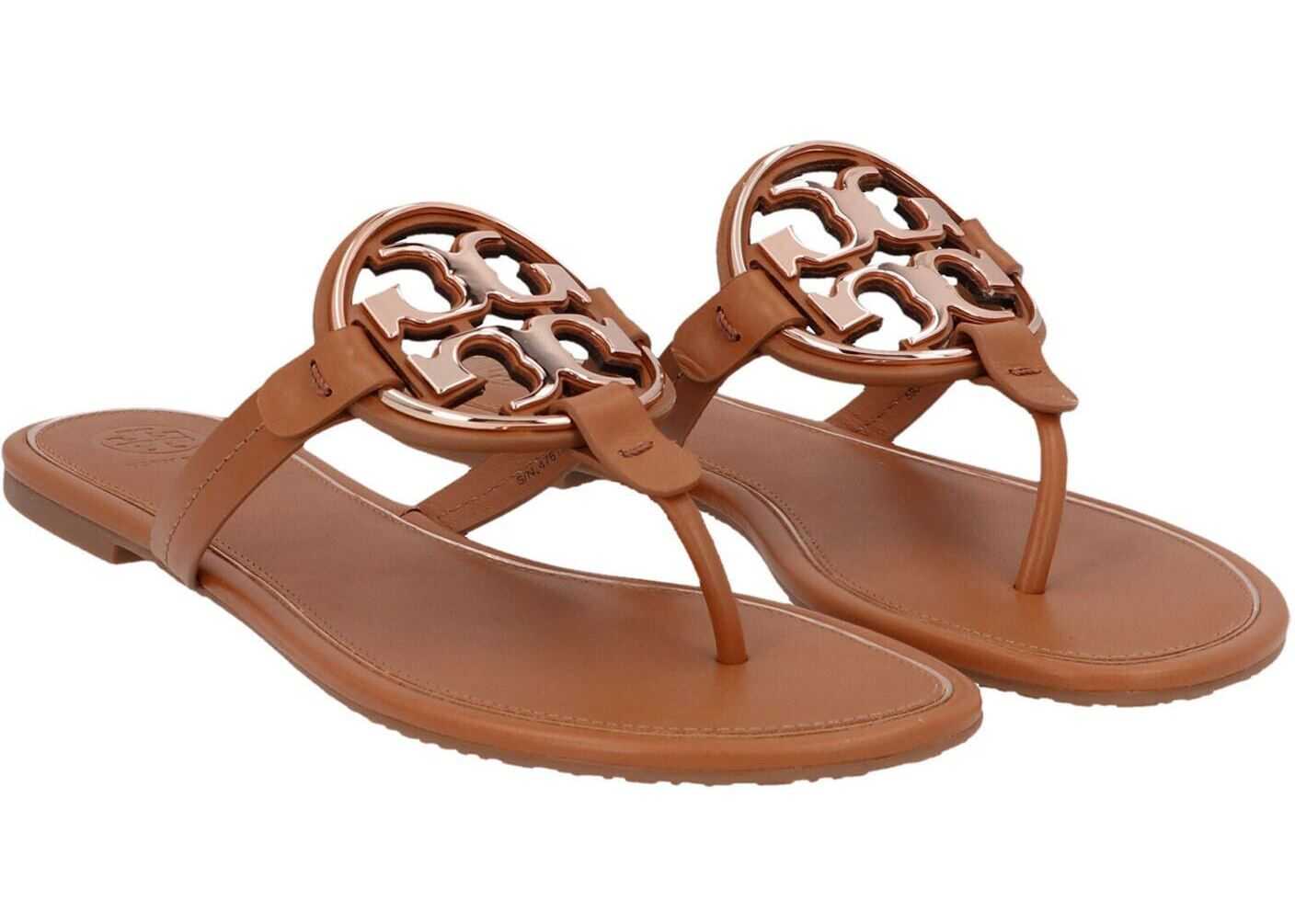 Tory Burch Miller Sandals In Tan Color Beige