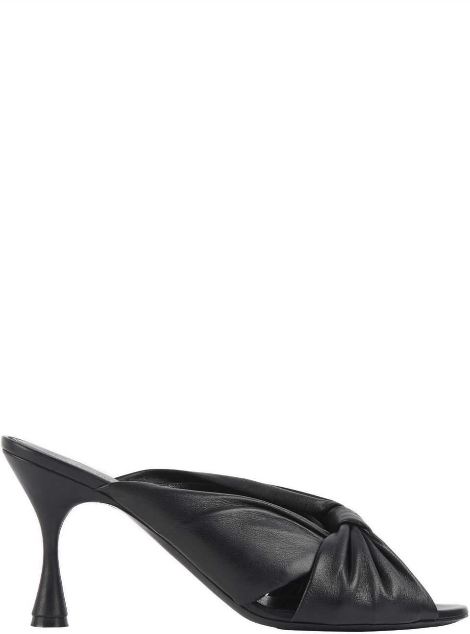 Balenciaga Drapy Mule Black