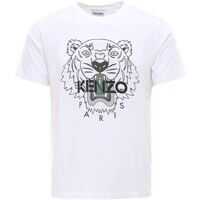 Tricouri Tiger T-Shirt In White Barbati