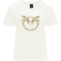 Tricouri Polo Quentin T-Shirt Love Birds Embroidery Femei