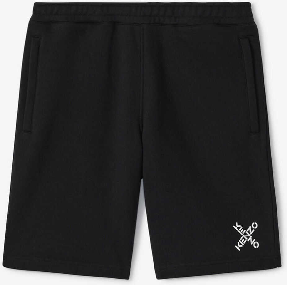 Kenzo Cotton Shorts Black