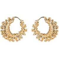 Cercei Spiral Hoop Earrings Femei