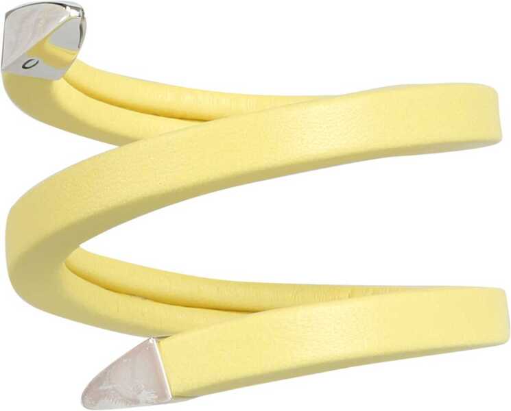 Bratari Bottega Veneta Spiral Bracelet YELLOW Femei (BM 8131585) 1