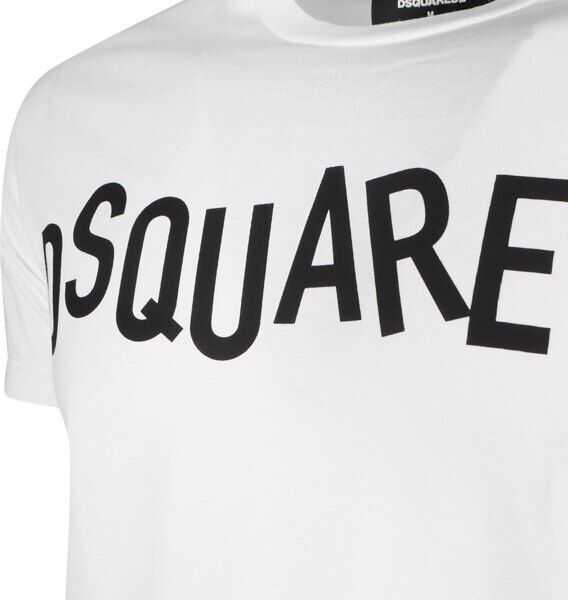 Tricouri DSQUARED2 Cool Fit T-shirt S74GD0501 White Barbati (BM 8134018) 4
