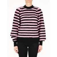Pulovere casual Soft Wool Striped Sweater Femei