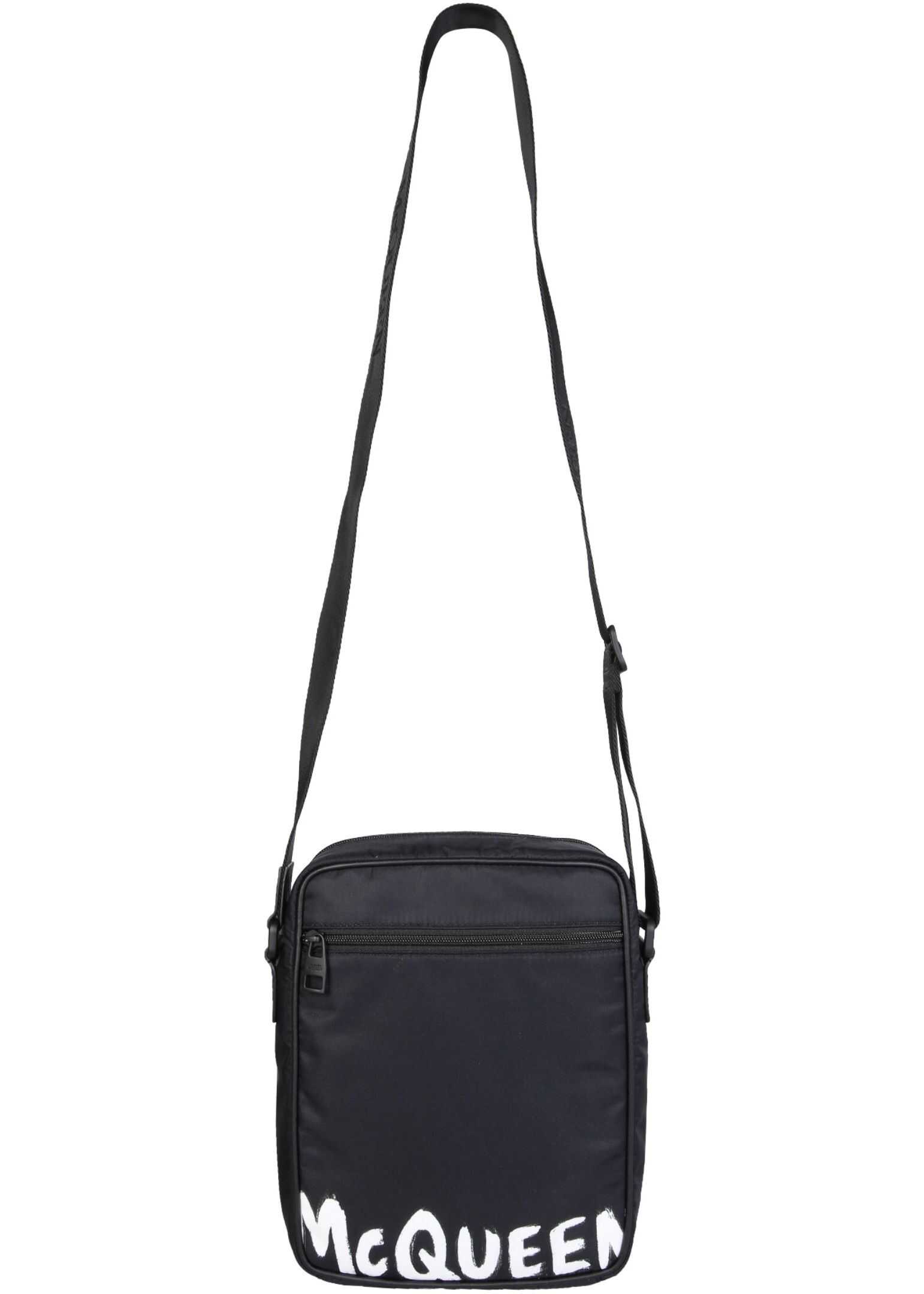 Alexander McQueen Medium Urban Messenger Bag 632026_HWC2B1070 BLACK