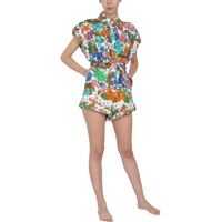 Salopete Linen Suit Femei