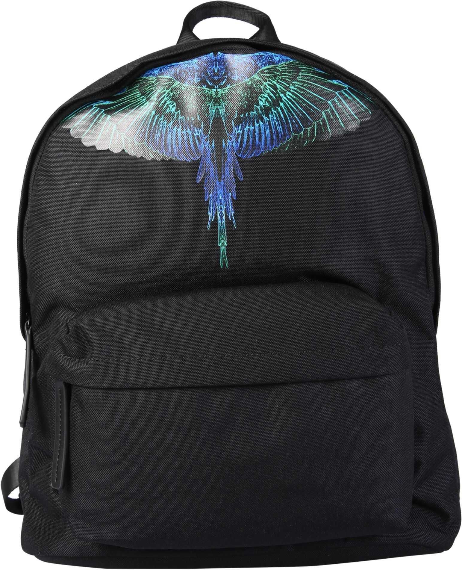 Backpack With Wings Print