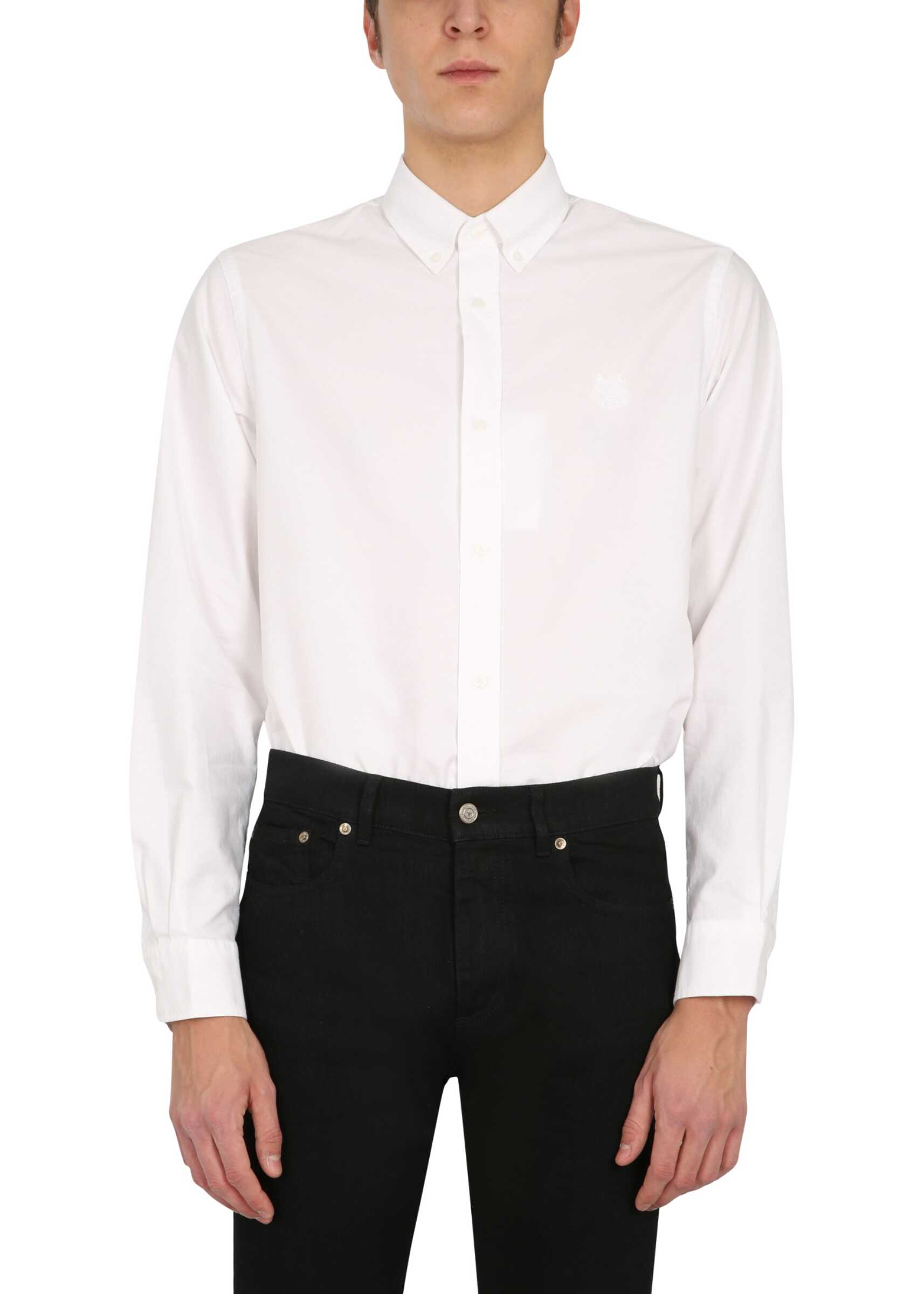 Kenzo Button Down Shirt WHITE