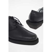 Pantofi Maison Margiela Dama - Pantofi Oxford Maison Margiela Mm6 5Cm Leather Oxford Shoes With Heel Black Femei (BM 8137117) - B-mall.ro