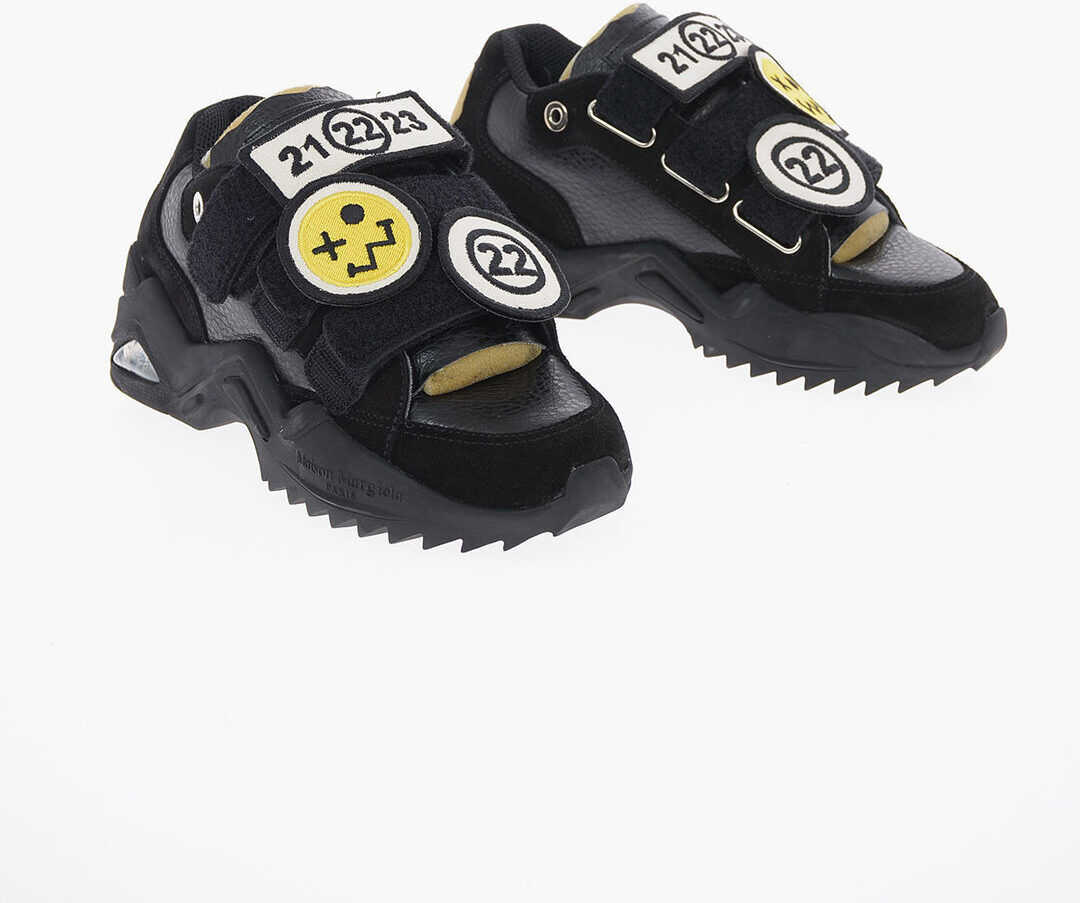 MM22 Velcro Logo Emoticon Sneakers