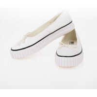 Balerini casual MM6 Bow Detail Comfy Ballet Flat Femei