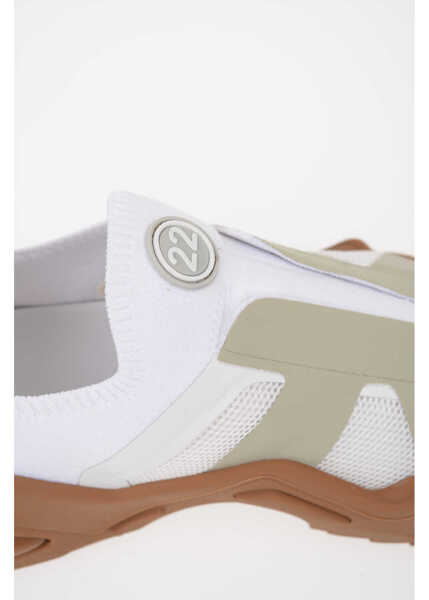 Sneakers Maison Margiela Mm22 Canvas New Replica Slip On Sneakers White Barbati (BM 8138071) 4