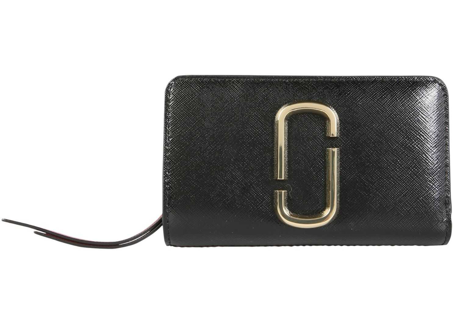 Marc Jacobs The Snapshot Compact Wallet BLACK
