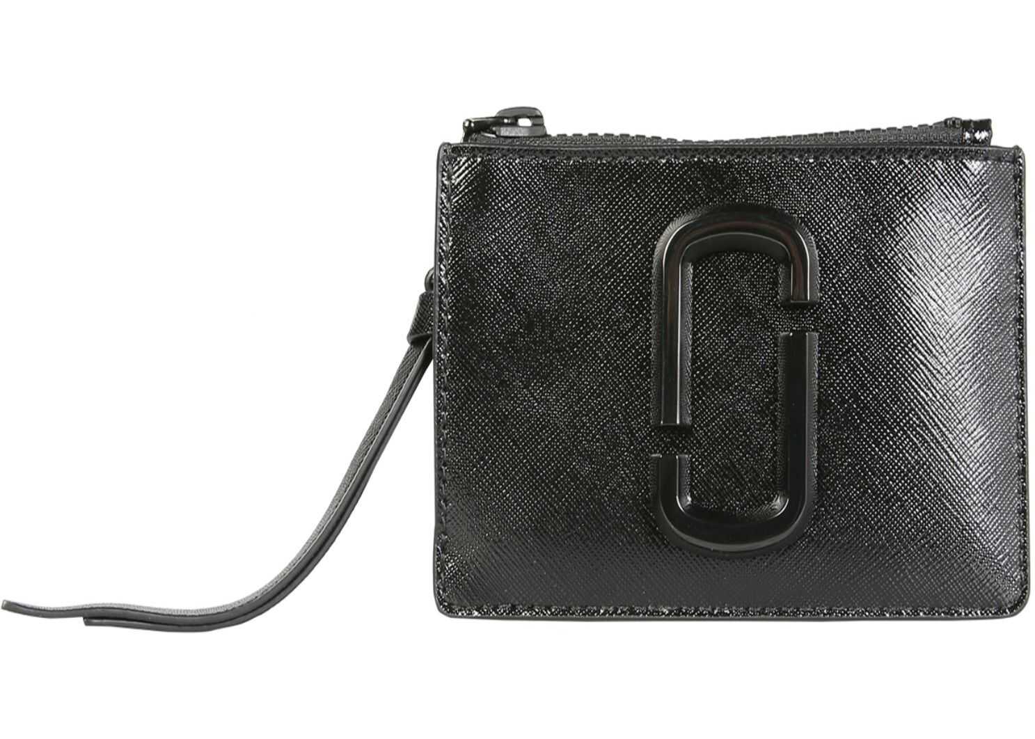 Marc Jacobs The Snapshot Dtm Top-Zip Multi Wallet BLACK