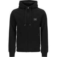 Bluze Zip-Up Hoodie Logo Plaque Barbati