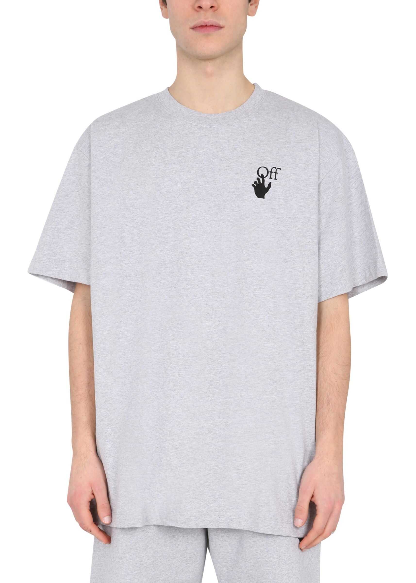 Off-White Crew Neck T-Shirt GREY