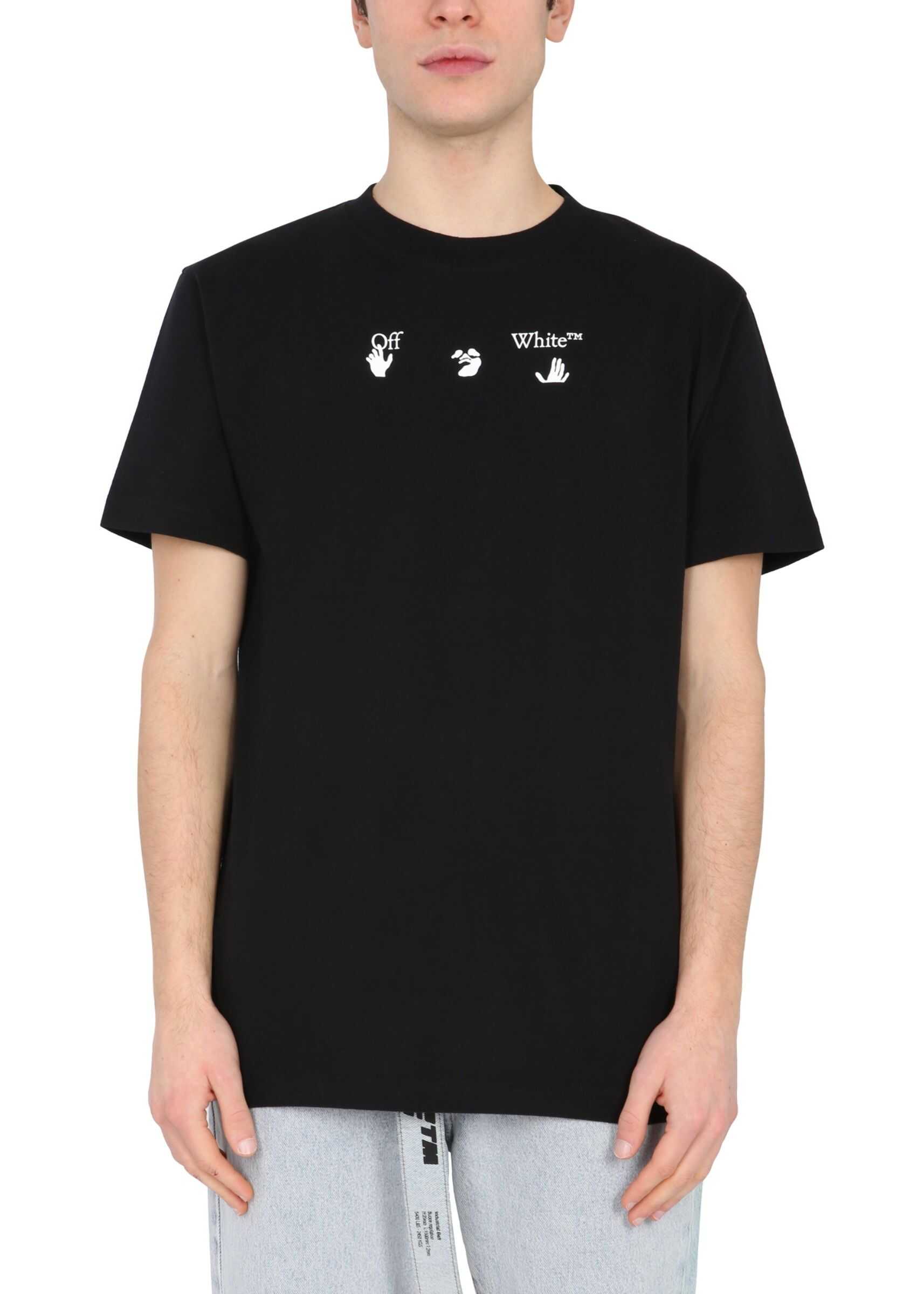 Off-White Crew Neck T-Shirt BLACK