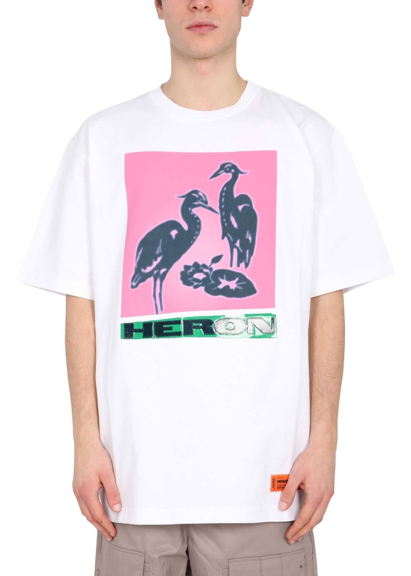 Heron Preston Crew Neck T-Shirt WHITE