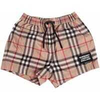 Bermude Burberry Vintage Check Swim Short In Beige
