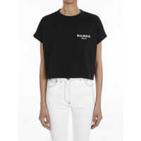 Tricouri Crop Black T-Shirt Femei