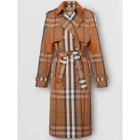 Trenciuri Burberry Tartan Trench Coat