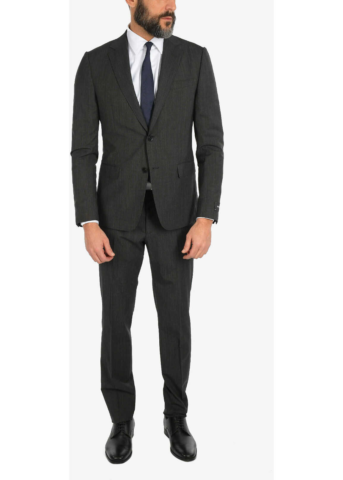 ZZEGNA Stretchy Wool 2 Button Suit