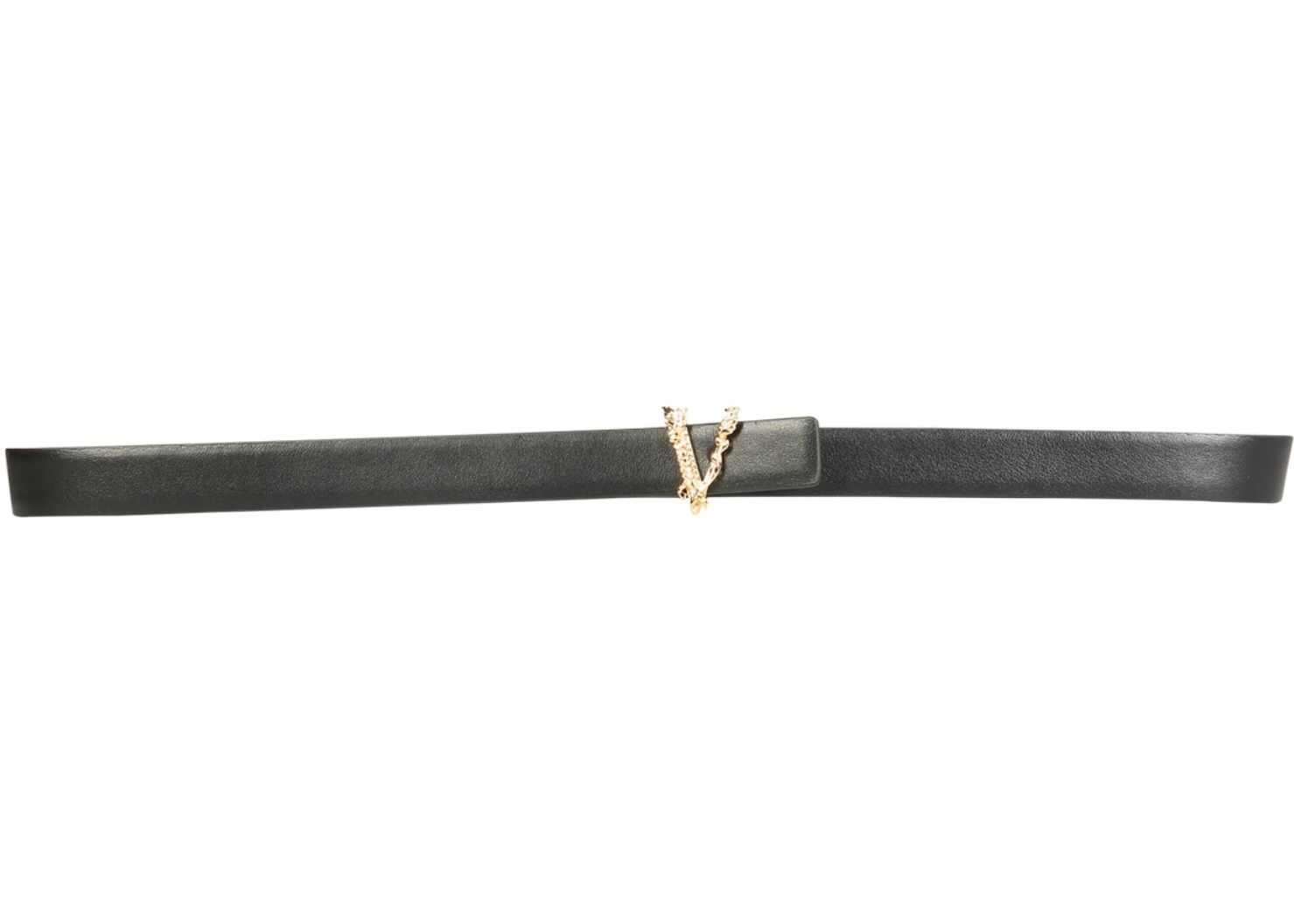 Versace Virtus Belt BLACK