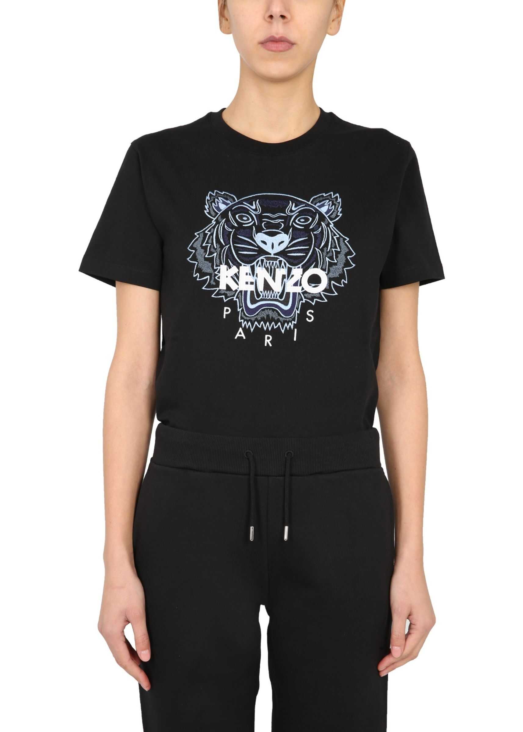 Kenzo Oversize Fit T-Shirt BLACK